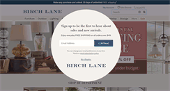 Desktop Screenshot of birchlane.com